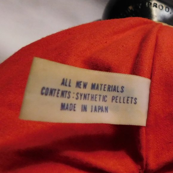 Vintage Mickey Mouse Bean Bag Toy Walt Disney Productions Made In Japan 1950's - Picture 4 of 14